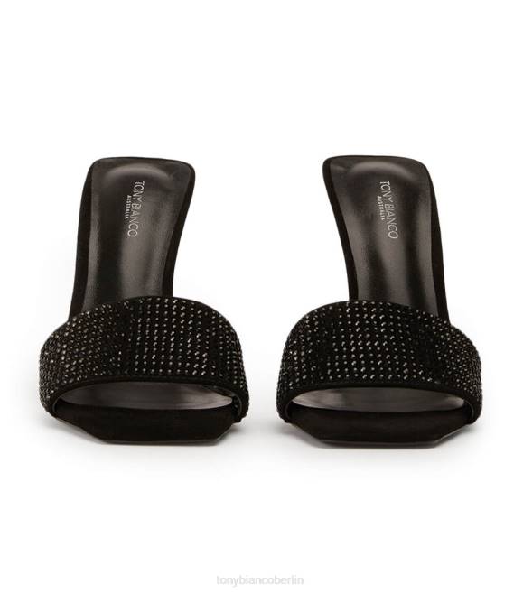 Stöckelschuhe| de Tony Bianco Frauen Naomi Heels schwarzer Kristall/schwarzes Wildleder 4624149